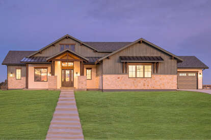 Craftsman House Plan #5631-00275 Elevation Photo