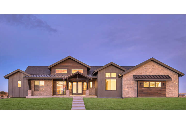 House Plan House Plan #33157 Front Elevation 