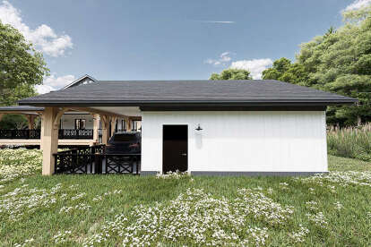 Modern Farmhouse House Plan #5984-00029 Elevation Photo