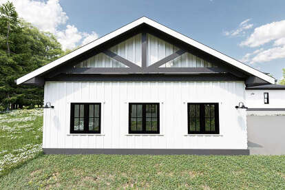 Modern Farmhouse House Plan #5984-00029 Elevation Photo