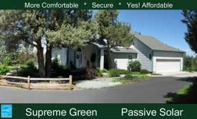 Passive Solar  House Plan #192-00014 Elevation Photo