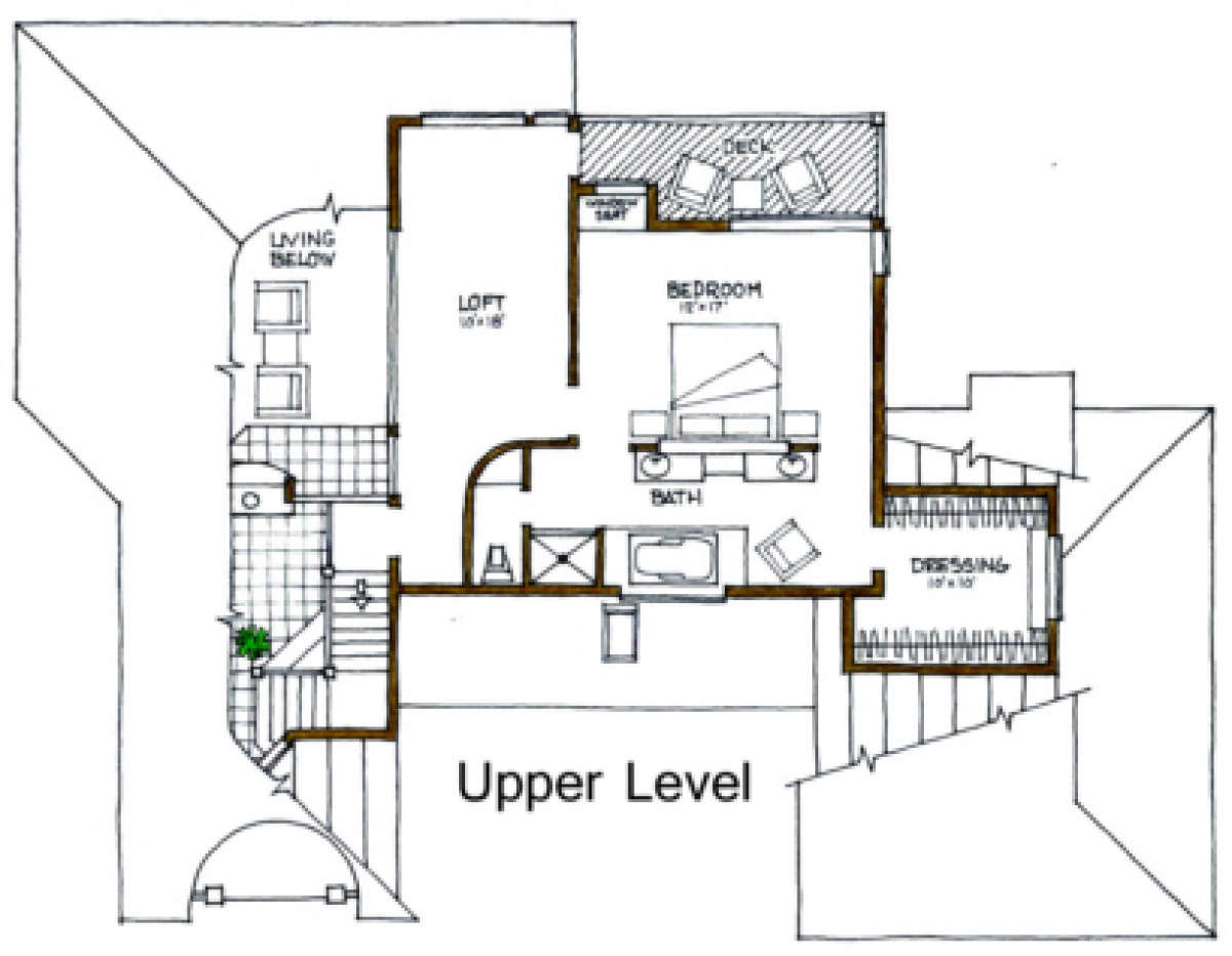 Floorplan 2 for House Plan #192-00014
