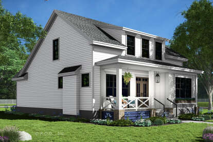 Modern Farmhouse House Plan #098-00575 Elevation Photo