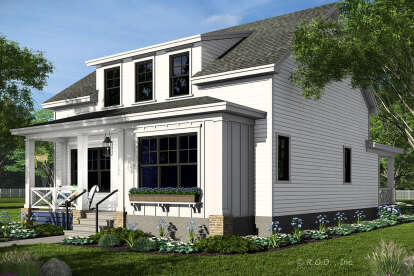 Modern Farmhouse House Plan #098-00575 Elevation Photo