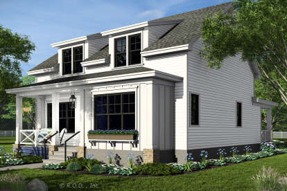 Modern Farmhouse House Plan #098-00577 Elevation Photo