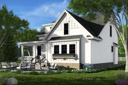 Modern Farmhouse House Plan #098-00577 Elevation Photo