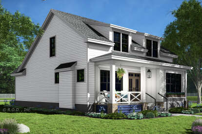 Modern Farmhouse House Plan #098-00577 Elevation Photo