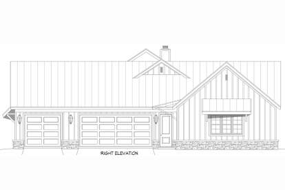 Modern Farmhouse House Plan #940-01294 Elevation Photo