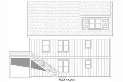 Contemporary House Plan #940-01295 Elevation Photo