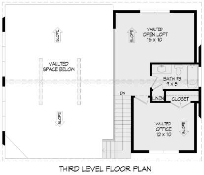 Third Floor for House Plan #940-01295