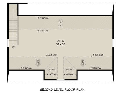 Second Floor for House Plan #940-01296