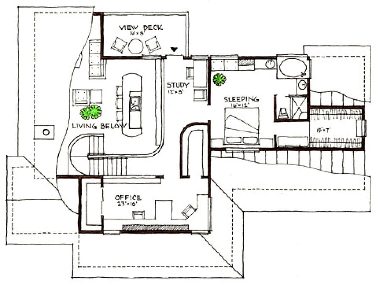 Floorplan 2 for House Plan #192-00015