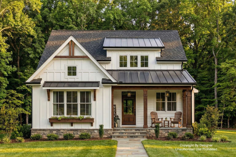 House Plan House Plan #33175 Front Elevation 