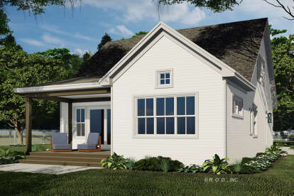 Modern Farmhouse House Plan #098-00584 Elevation Photo