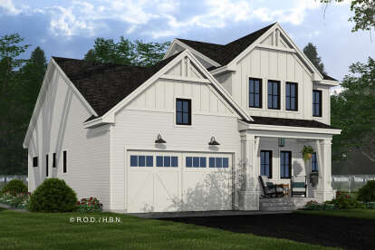 Modern Farmhouse House Plan #098-00585 Elevation Photo