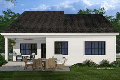Modern Farmhouse House Plan #098-00585 Elevation Photo