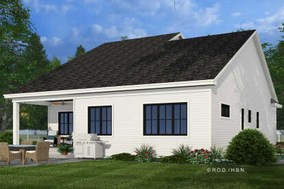 Modern Farmhouse House Plan #098-00585 Elevation Photo