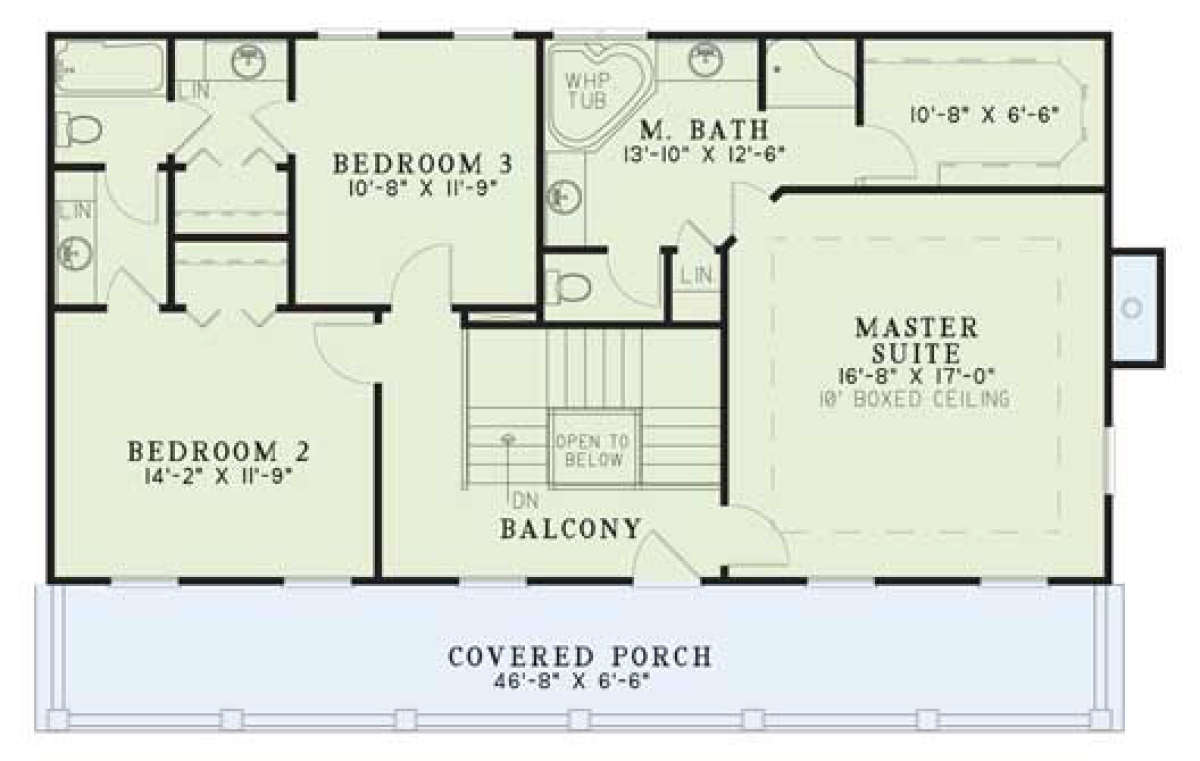 Floorplan 2 for House Plan #110-00154
