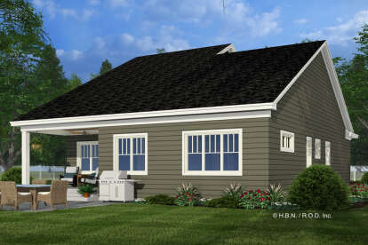 Craftsman House Plan #098-00586 Elevation Photo