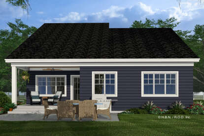 Craftsman House Plan #098-00587 Elevation Photo