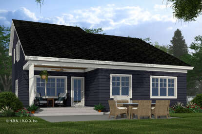 Craftsman House Plan #098-00587 Elevation Photo