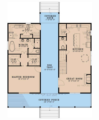 Main Floor  for House Plan #8318-00428