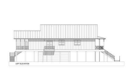 Coastal House Plan #6316-00023 Elevation Photo