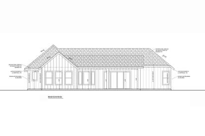 Modern Farmhouse House Plan #8314-00001 Elevation Photo