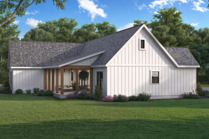 Modern Farmhouse House Plan #009-00446 Elevation Photo