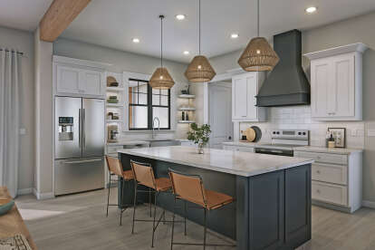 Modern Farmhouse House Plan #009-00446 Additional Photo