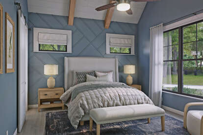 Modern Farmhouse House Plan #009-00446 Additional Photo