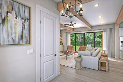 Modern Farmhouse House Plan #009-00446 Additional Photo