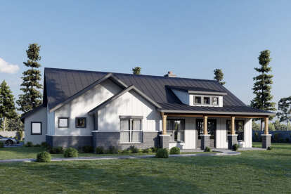 Modern Farmhouse House Plan #8314-00003 Elevation Photo