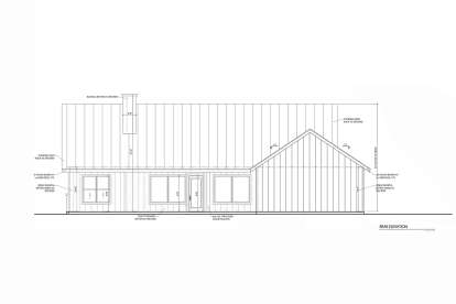 Modern Farmhouse House Plan #8314-00003 Elevation Photo
