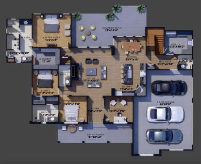 Main Floor  for House Plan #8314-00004