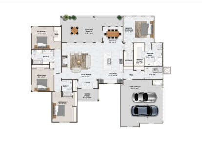 Main Floor  for House Plan #8314-00005