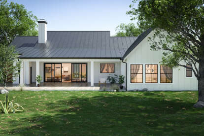 Modern Farmhouse House Plan #8314-00006 Elevation Photo
