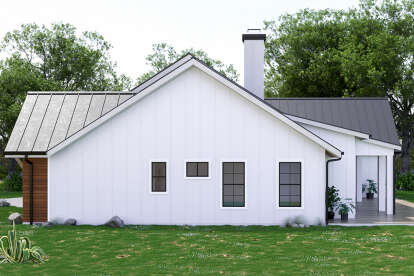 Modern Farmhouse House Plan #8314-00006 Elevation Photo