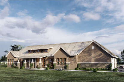 Craftsman House Plan #8314-00007 Elevation Photo