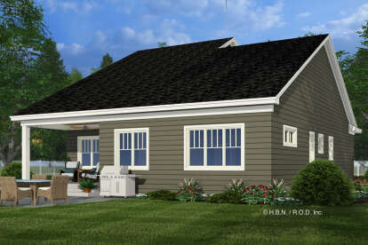 Craftsman House Plan #098-00589 Elevation Photo