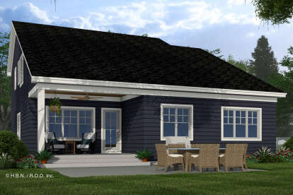 Craftsman House Plan #098-00590 Elevation Photo