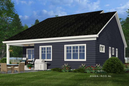 Craftsman House Plan #098-00590 Elevation Photo