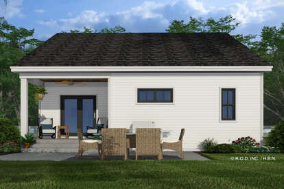 Modern Farmhouse House Plan #098-00591 Elevation Photo