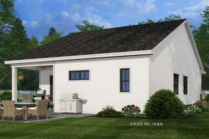 Modern Farmhouse House Plan #098-00591 Elevation Photo