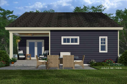 Craftsman House Plan #098-00593 Elevation Photo