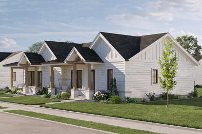 Modern Farmhouse House Plan #963-01146 Elevation Photo