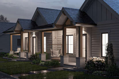 Modern Farmhouse House Plan #963-01146 Elevation Photo