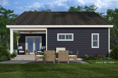 Craftsman House Plan #098-00596 Elevation Photo