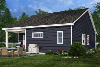 Craftsman House Plan #098-00596 Elevation Photo