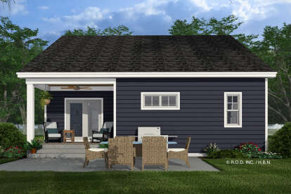Craftsman House Plan #098-00597 Elevation Photo